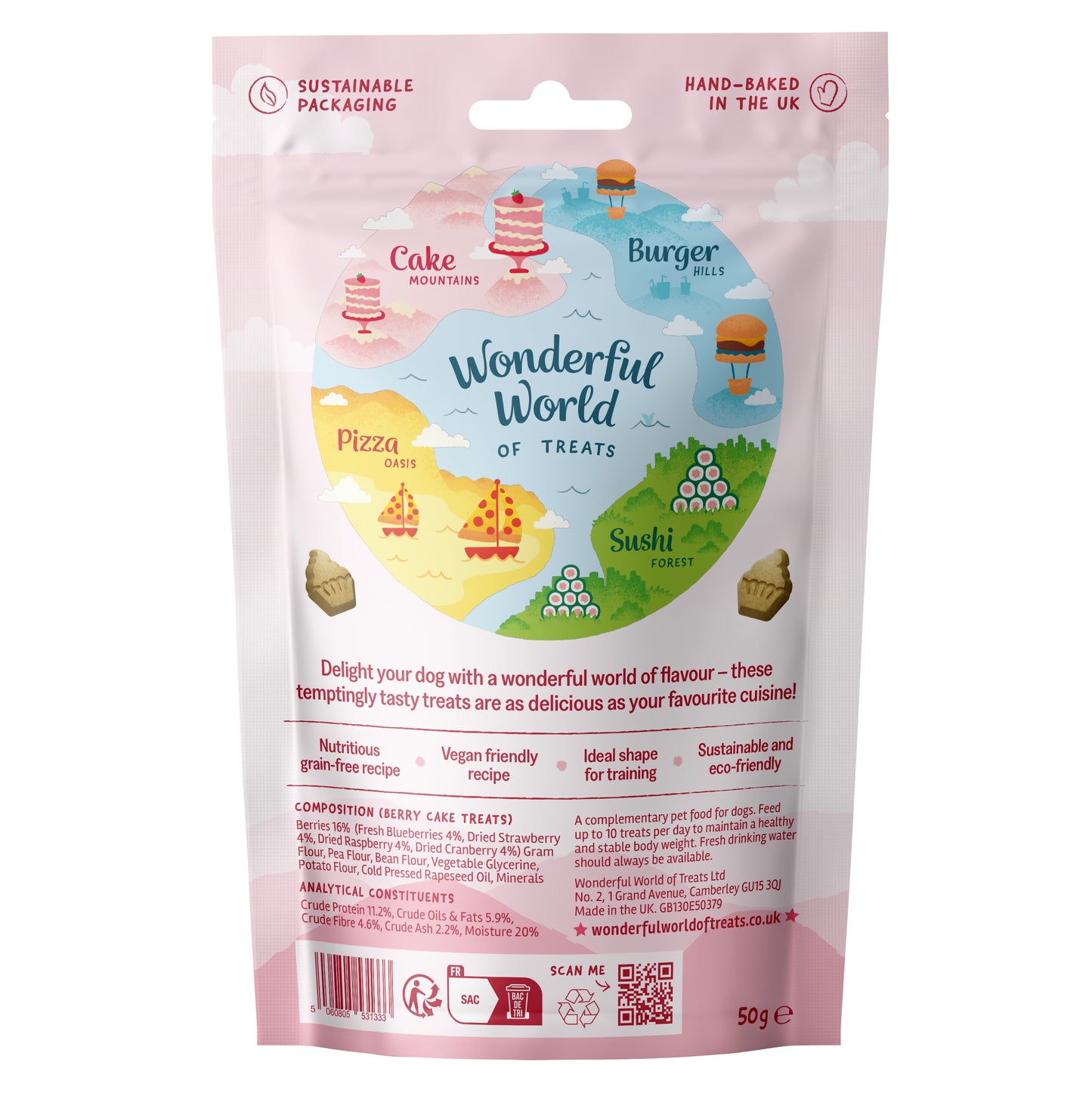 Wonderful World of Treats - Berry Cake