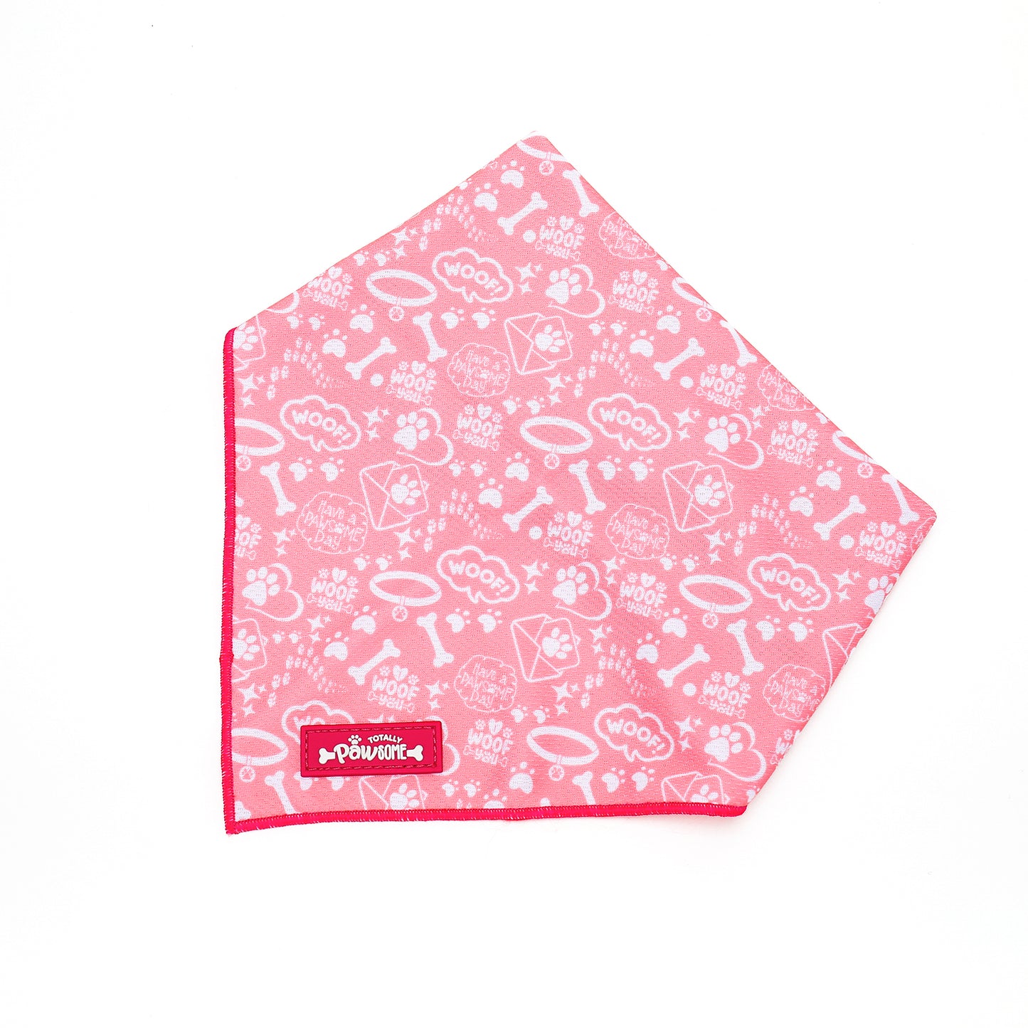Pink Paws - TP Adventures Dog Bandana