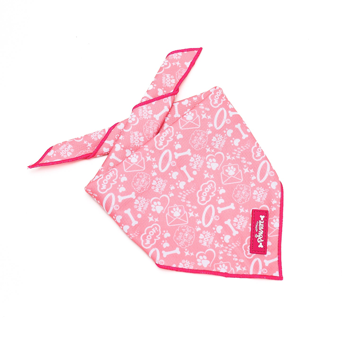 Pink Paws - TP Adventures Dog Bandana