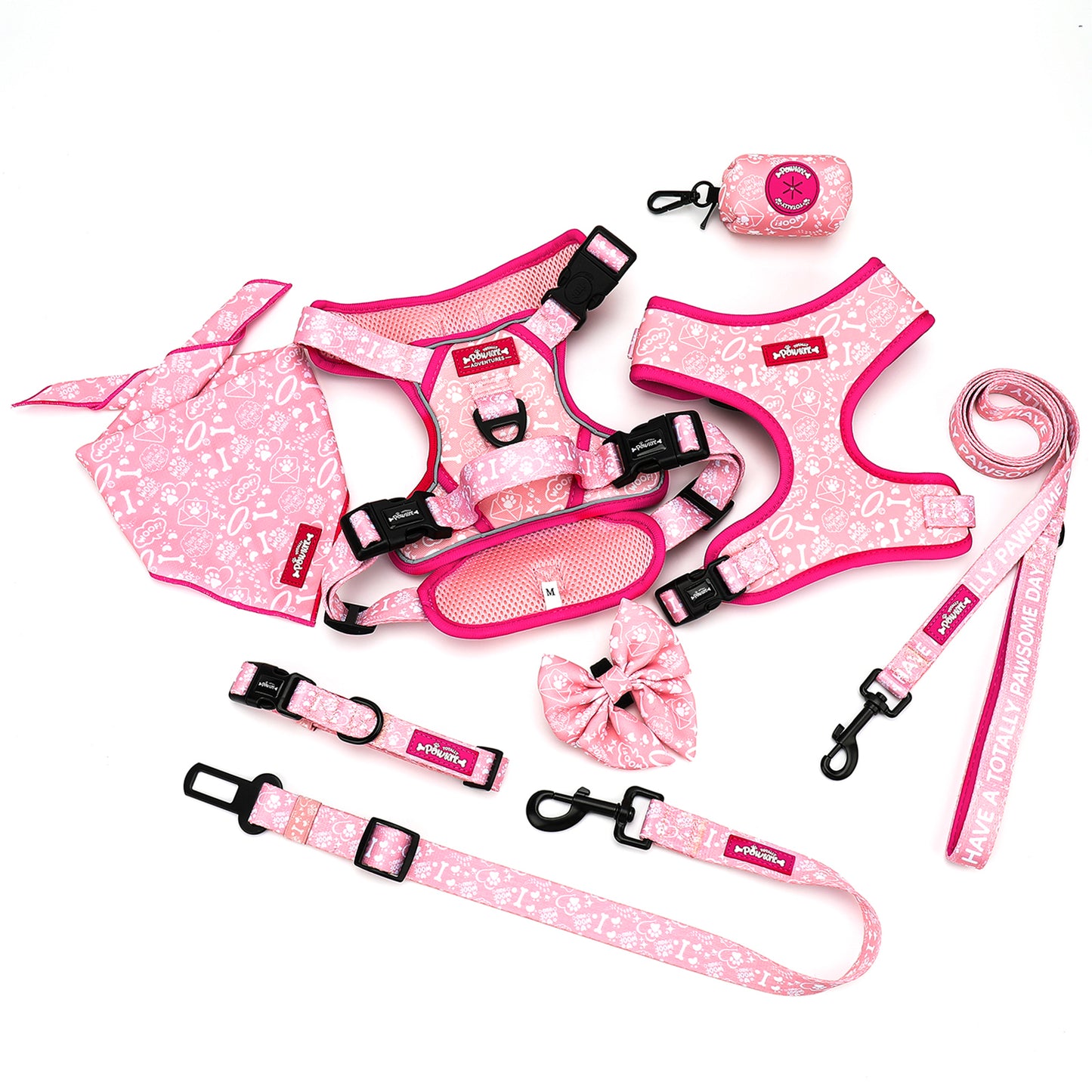 Pink Paws - TP Adventures Dog Collar