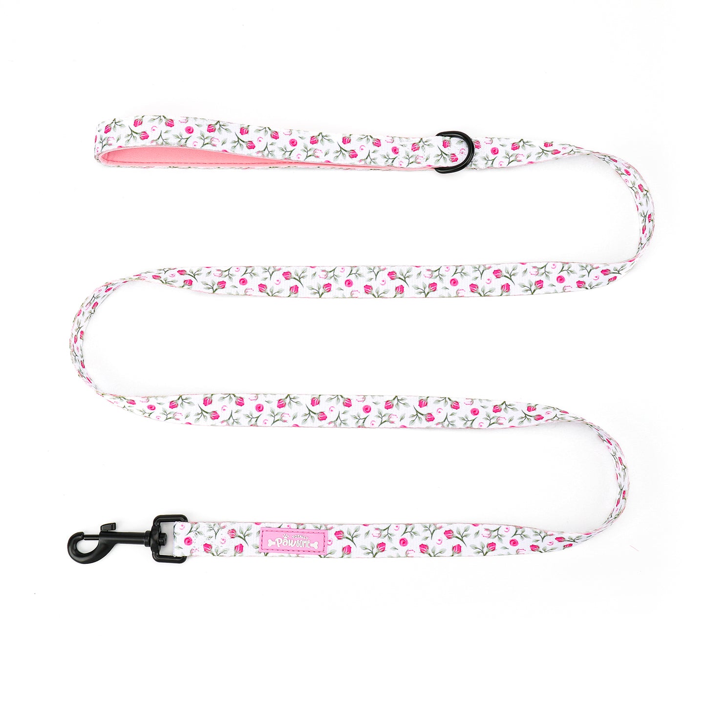 Rose Garden - 4 Piece Bundle - Harness, Collar, Lead & Poop Bag Holder