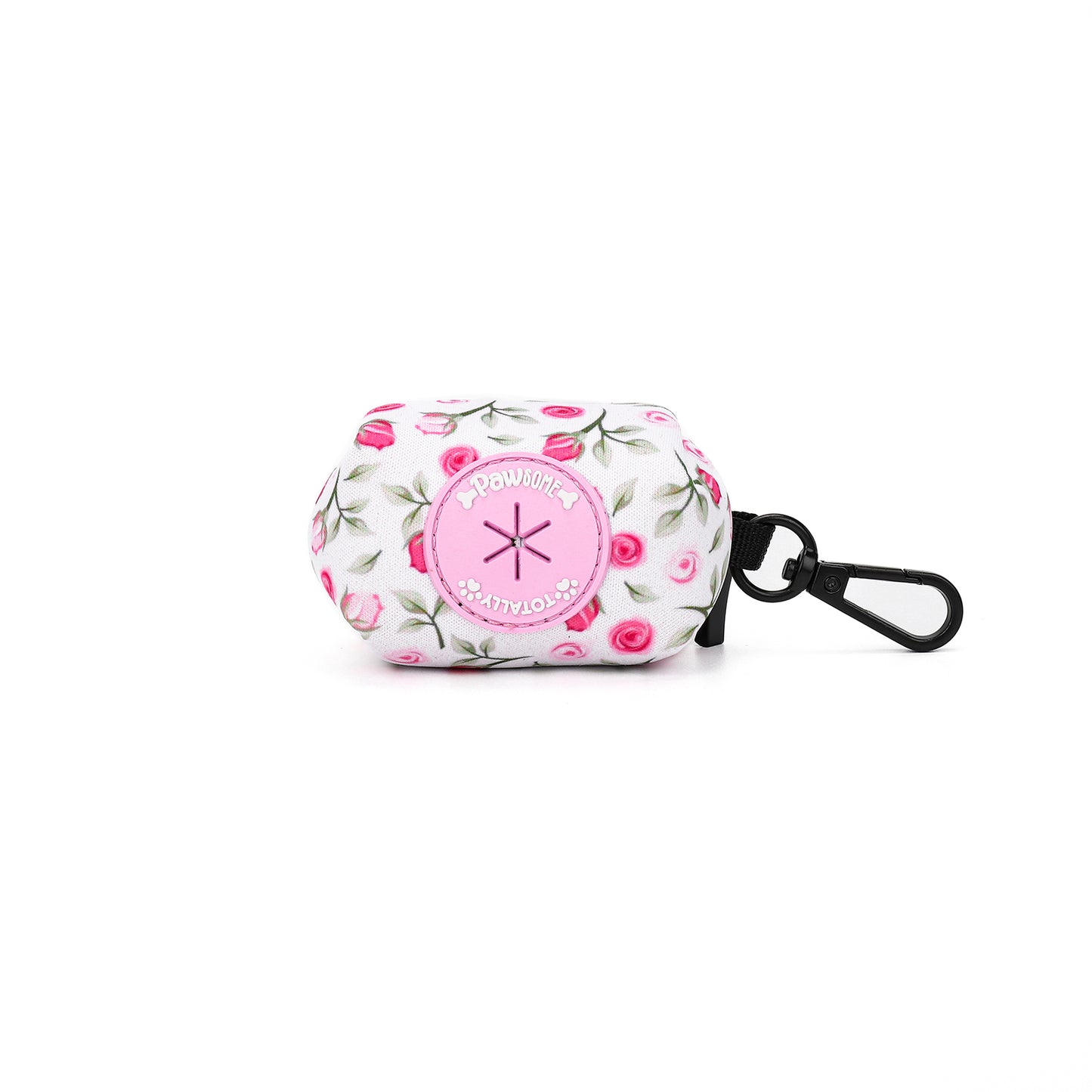 Rose Garden - 4 Piece Bundle - Harness, Collar, Lead & Poop Bag Holder