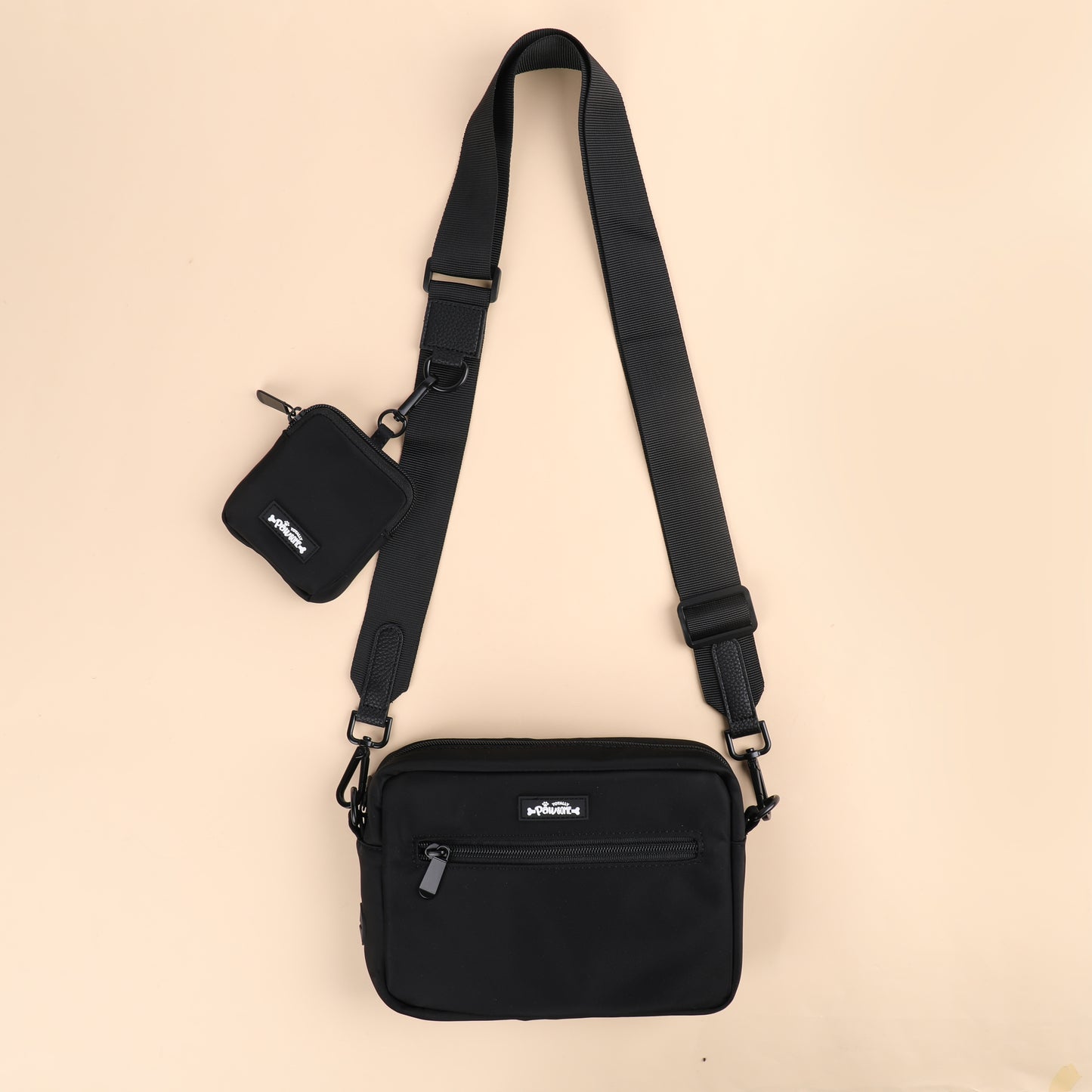 Black Dog walking bag cocopup bag