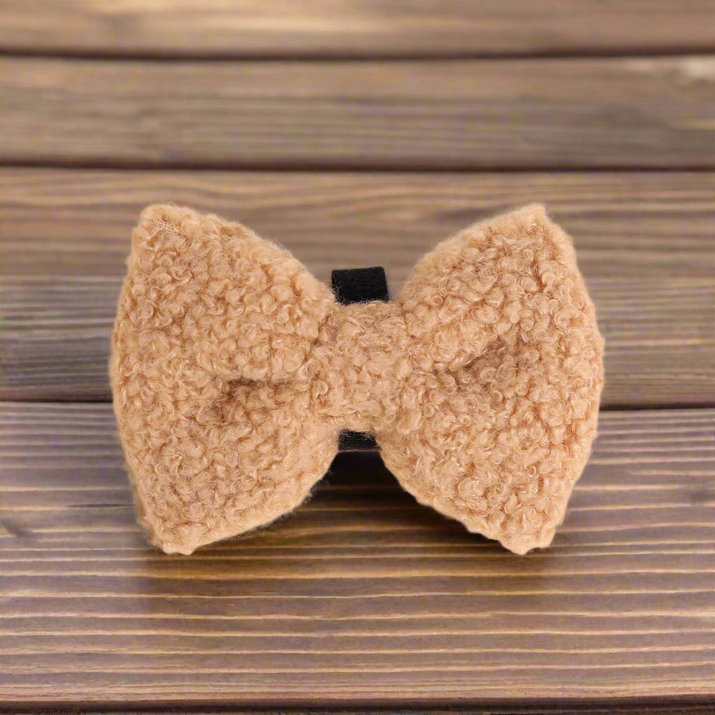 Brown Teddy Bow Tie