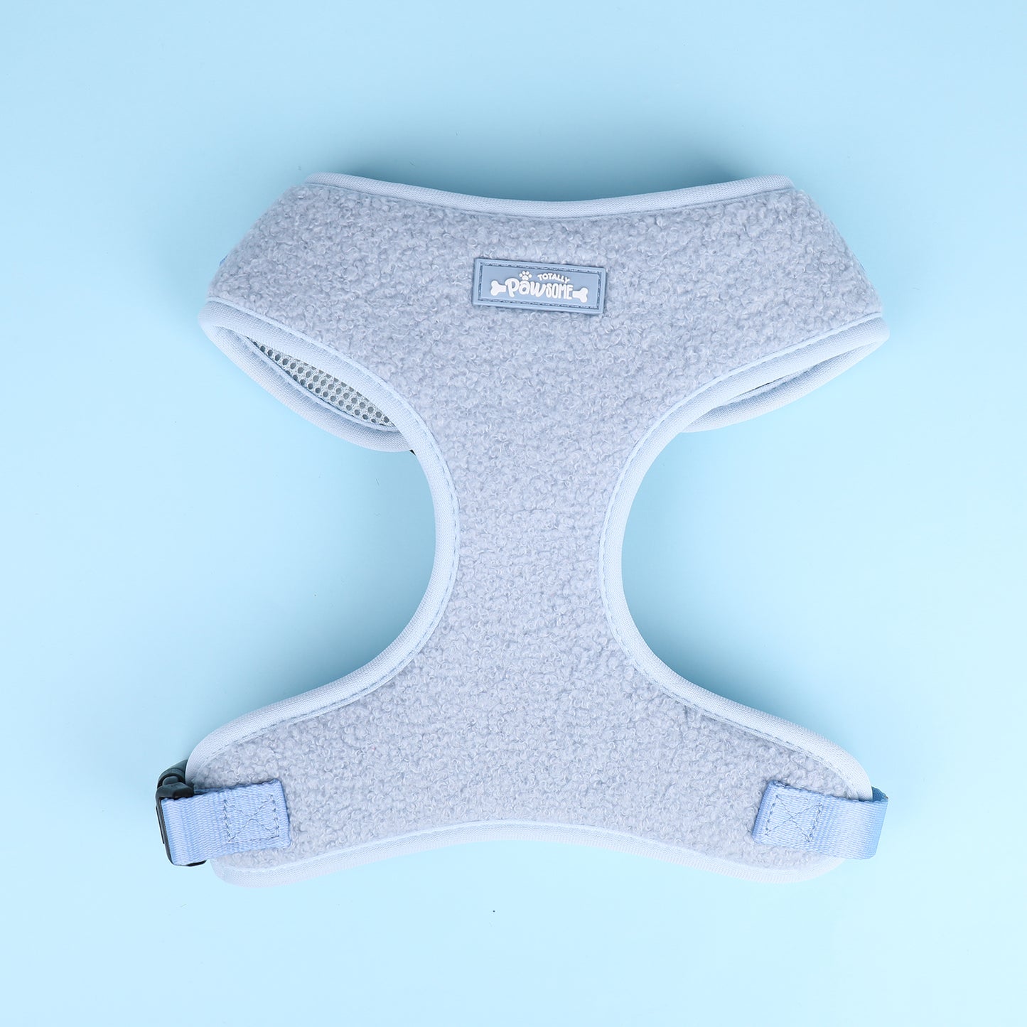 Bubblegum Blue Teddy Harness - Totally Pawsome