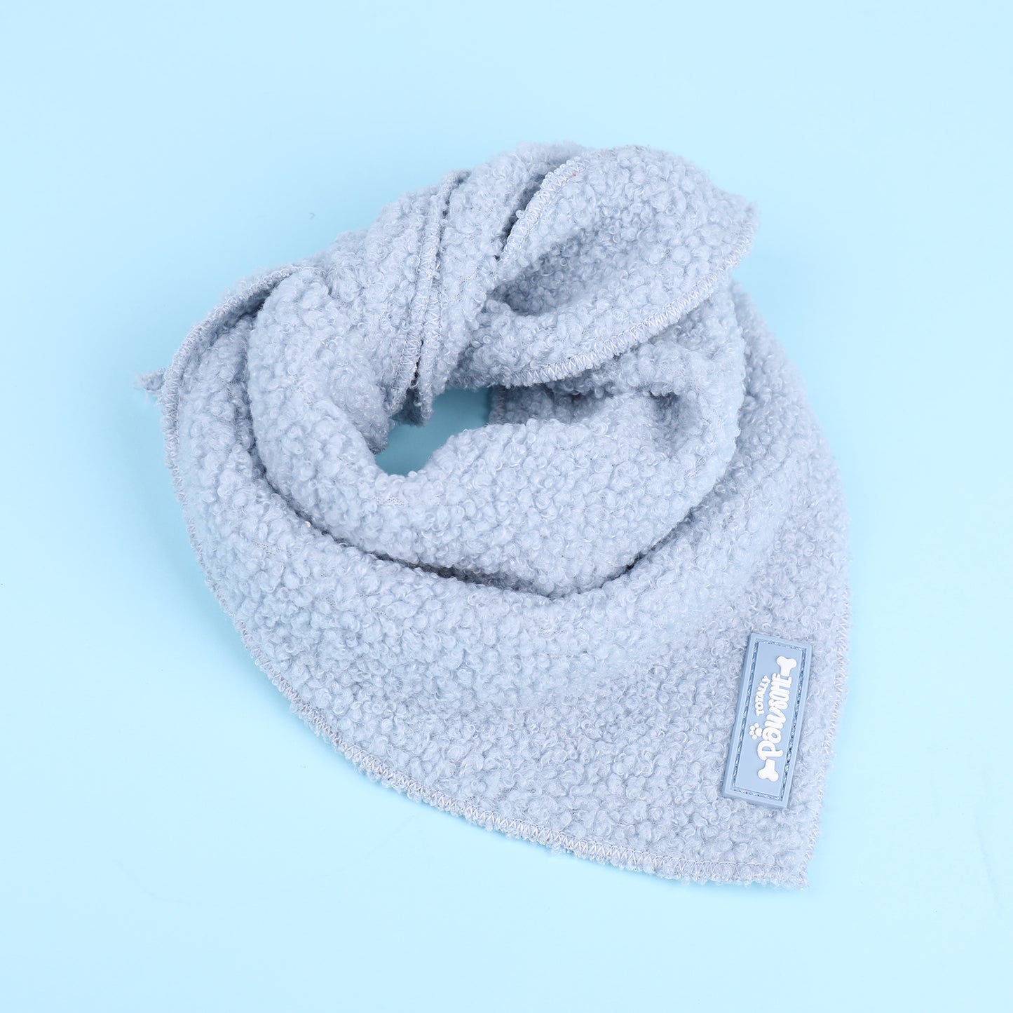 Bubblegum Blue Teddy Bandana Bundle - Totally Pawsome