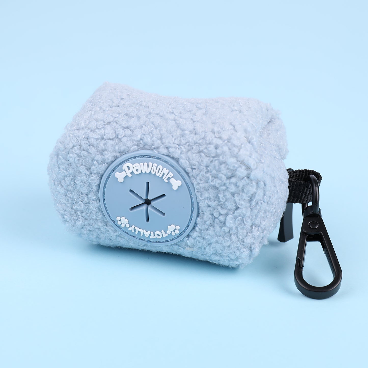 Bubblegum Blue Teddy Poop Bag Holder Bundle - Totally Pawsome