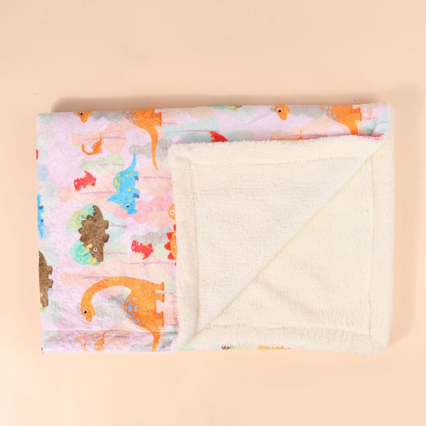Dinosaur Fleece Blanket - Totally Pawsome