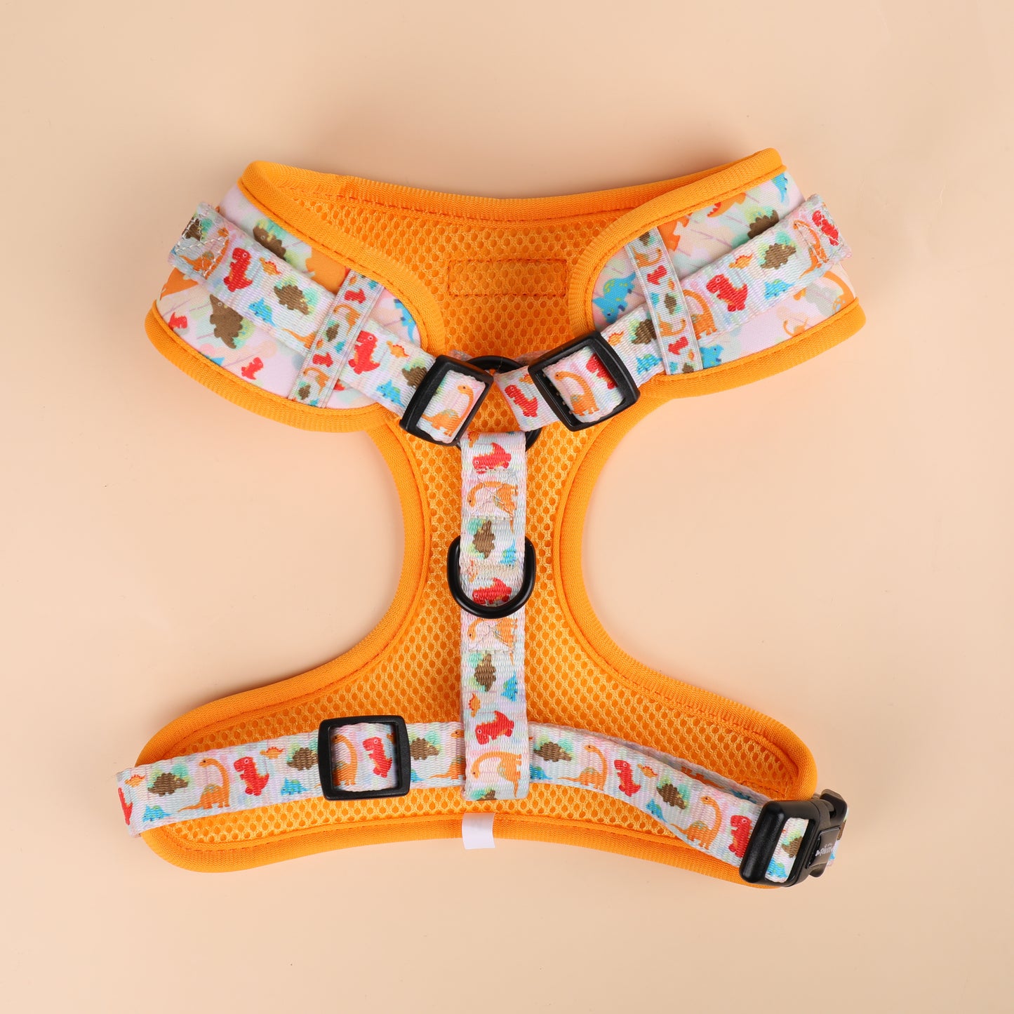 Dino Paws Adjustable Neck Harness Back