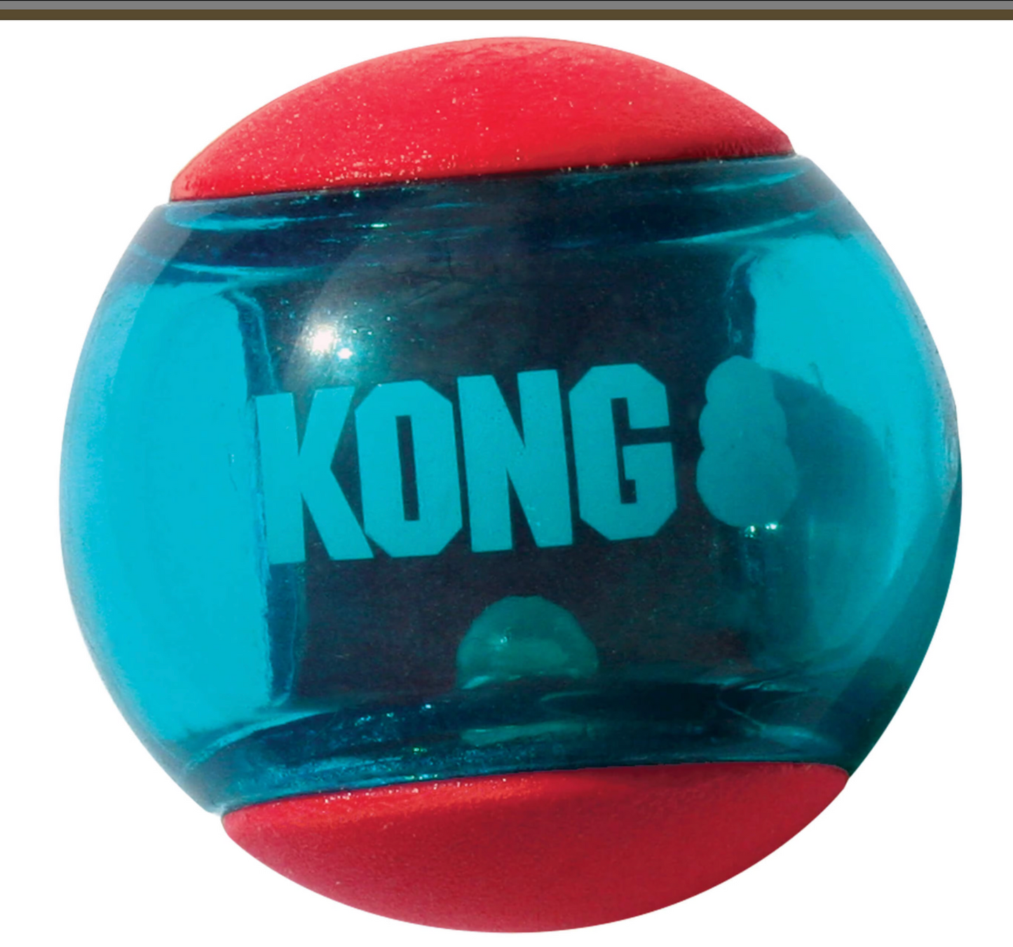 Kong Squeeze Action Red Ball