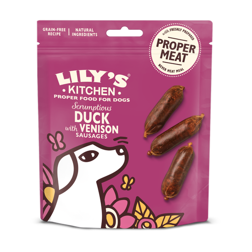 Lily's Kitchen Duck & Venison Sausage