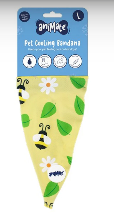 Animate - Cooling Bandana - Yellow Bees