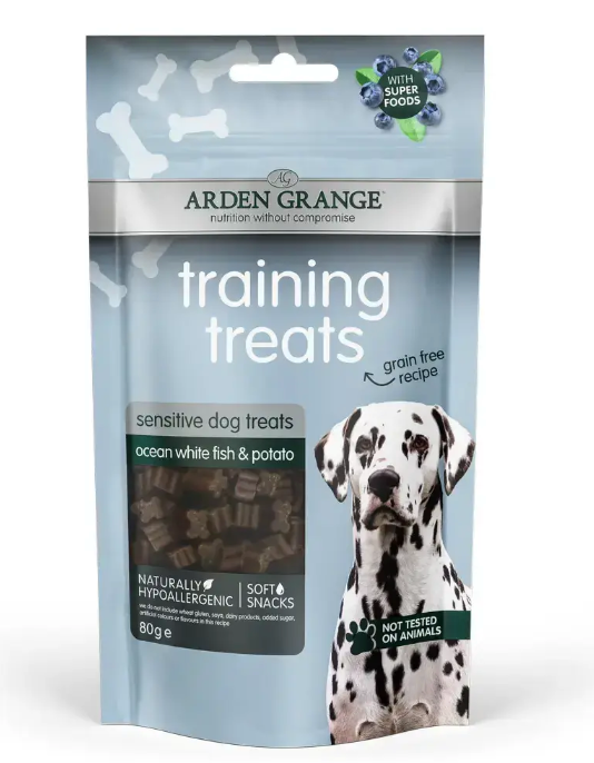 Arden Grange Training Treats Grain Free -White Fish & Potato