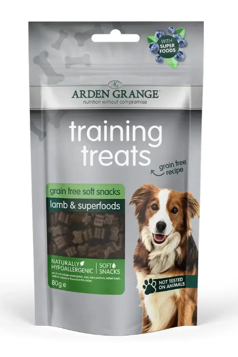 Arden Grange Training Treats Grain Free -Lamb & Superfoods