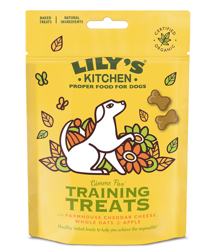 Lily's Kitchen Gimme Five Training Treats with Cheese & Apple