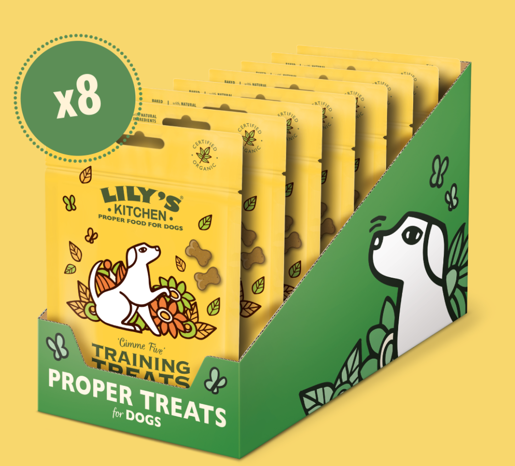 Lily's Kitchen Gimme Five Training Treats with Cheese & Apple