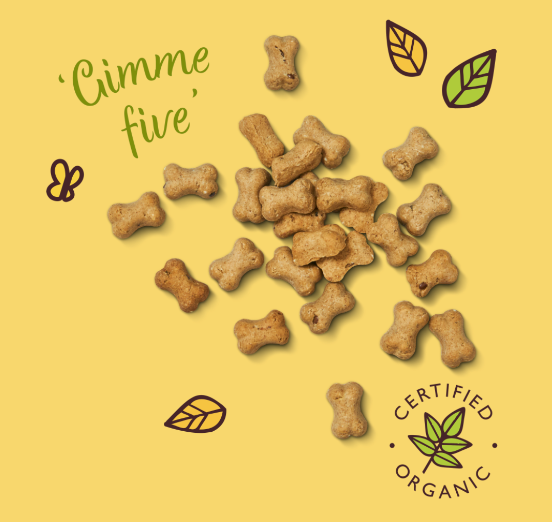Lily's Kitchen Gimme Five Training Treats with Cheese & Apple