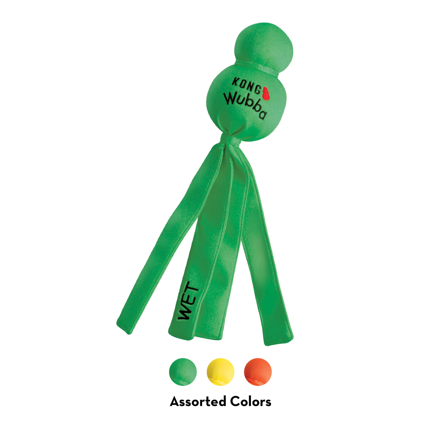 Kong Water Wubba Dog Toy- Plain Large
