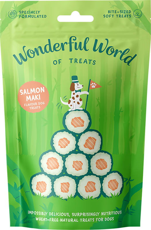 Wonderful World of Treats - Salmon Maki
