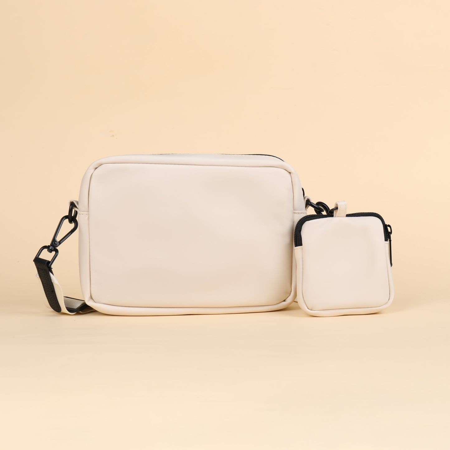 cream dog walking bag - cocopup bag
