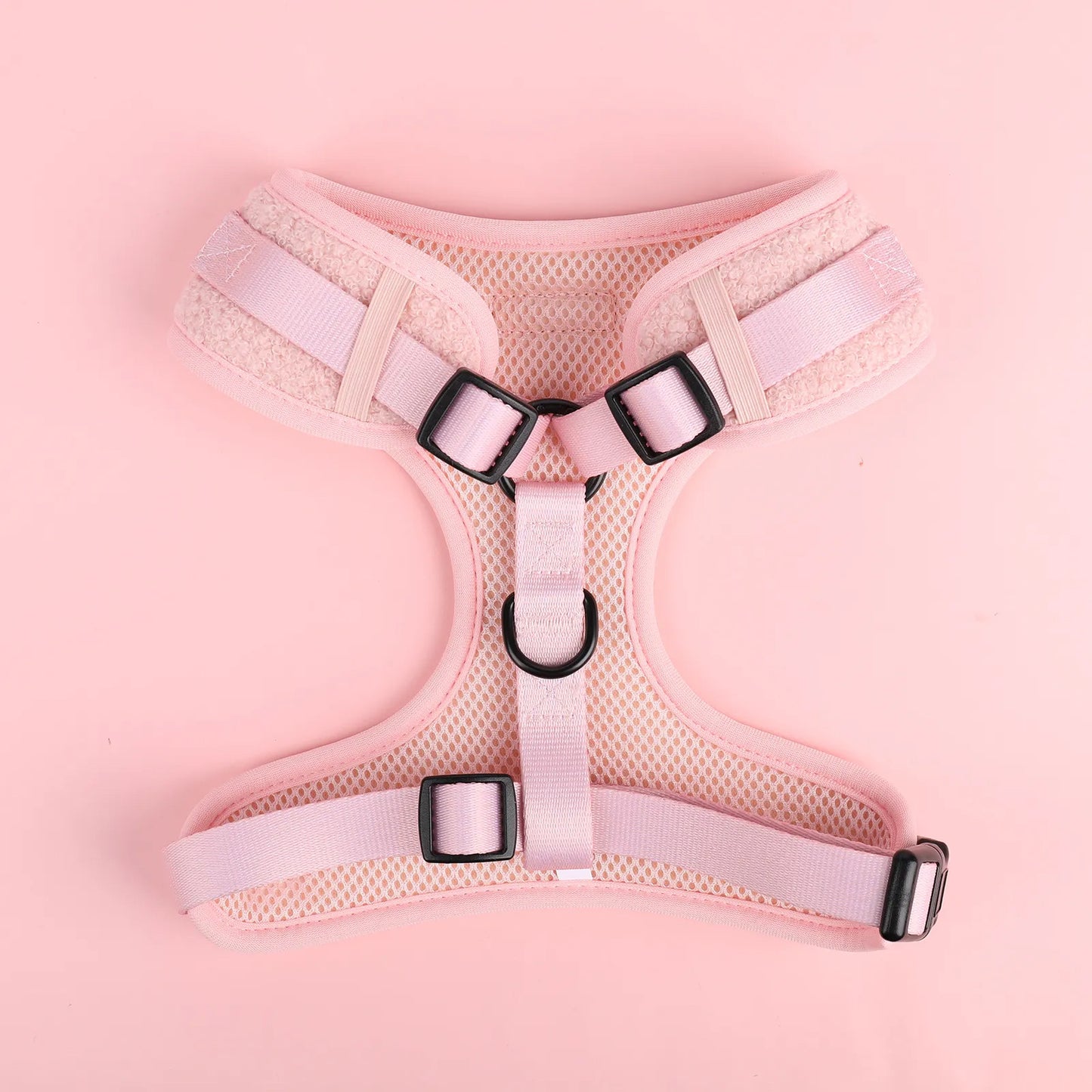 Marshmallow Pink teddy Harness - Totally Pawsome