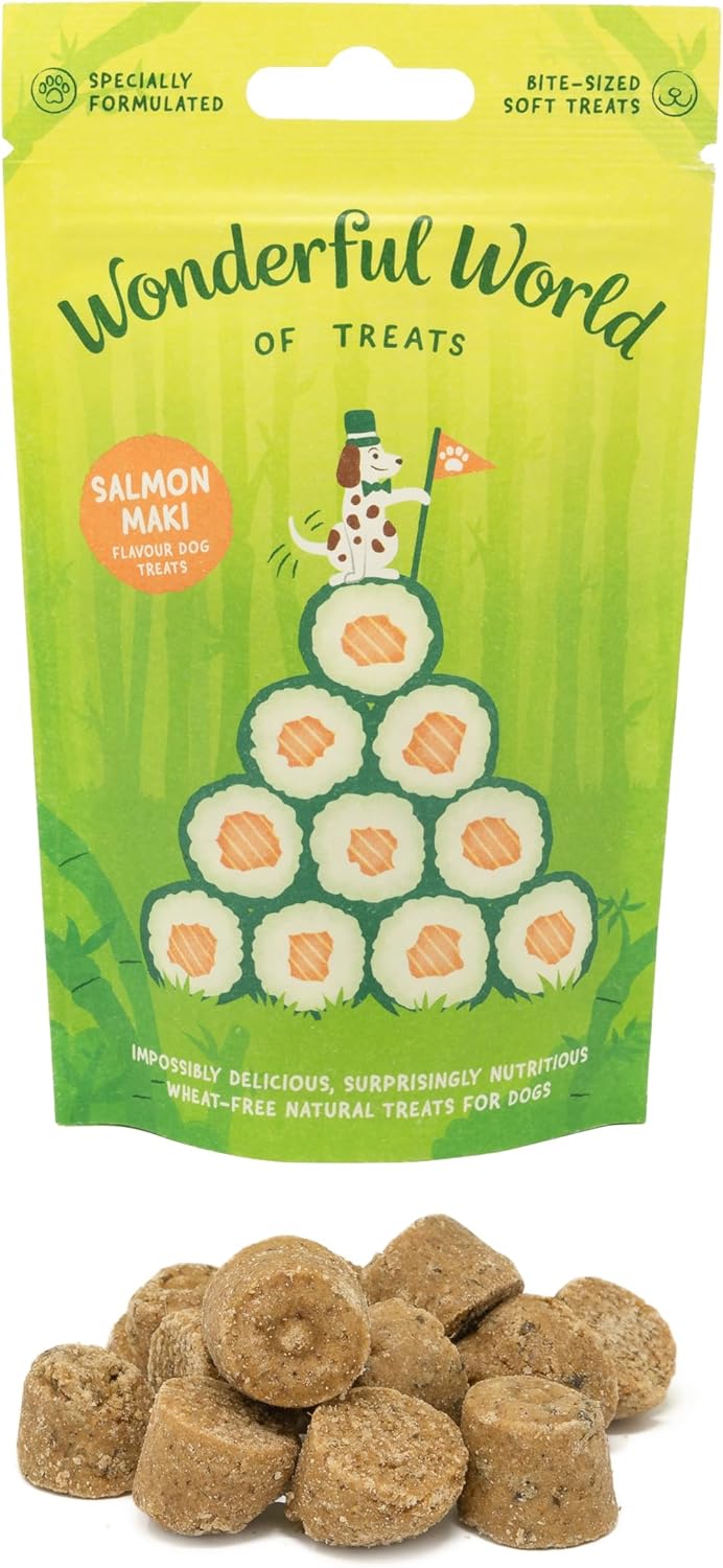 Wonderful World of Treats - Salmon Maki