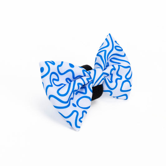 Swirly Barks Bow Tie
