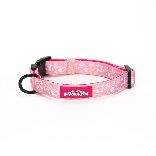 Pink Paws - TP Adventures Dog Collar