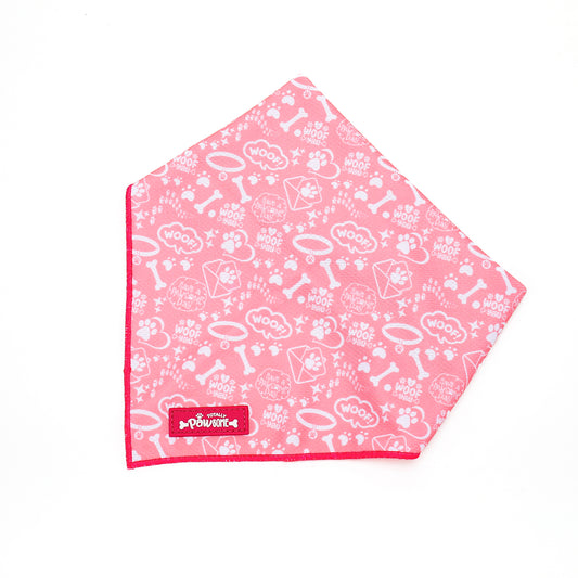 Pink Paws - TP Adventures Dog Bandana