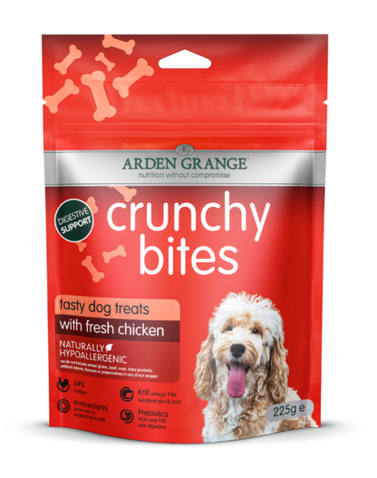 Arden Grange Crunchy Bites with fresh chicken