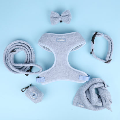 Bubblegum Blue Teddy Harness Set- Totally Pawsome