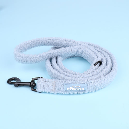 Bubblegum Blue Teddy Lead - Totally Pawsome