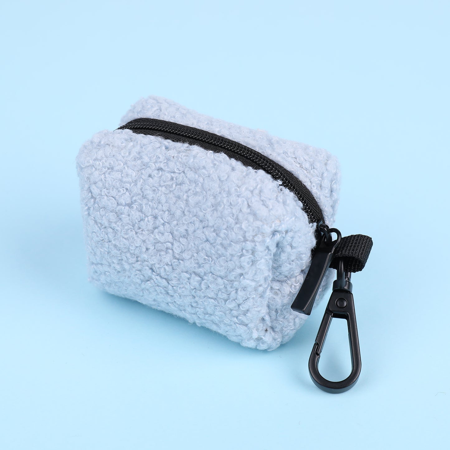 Bubblegum Blue Teddy Poop Bag Holder - Totally Pawsome