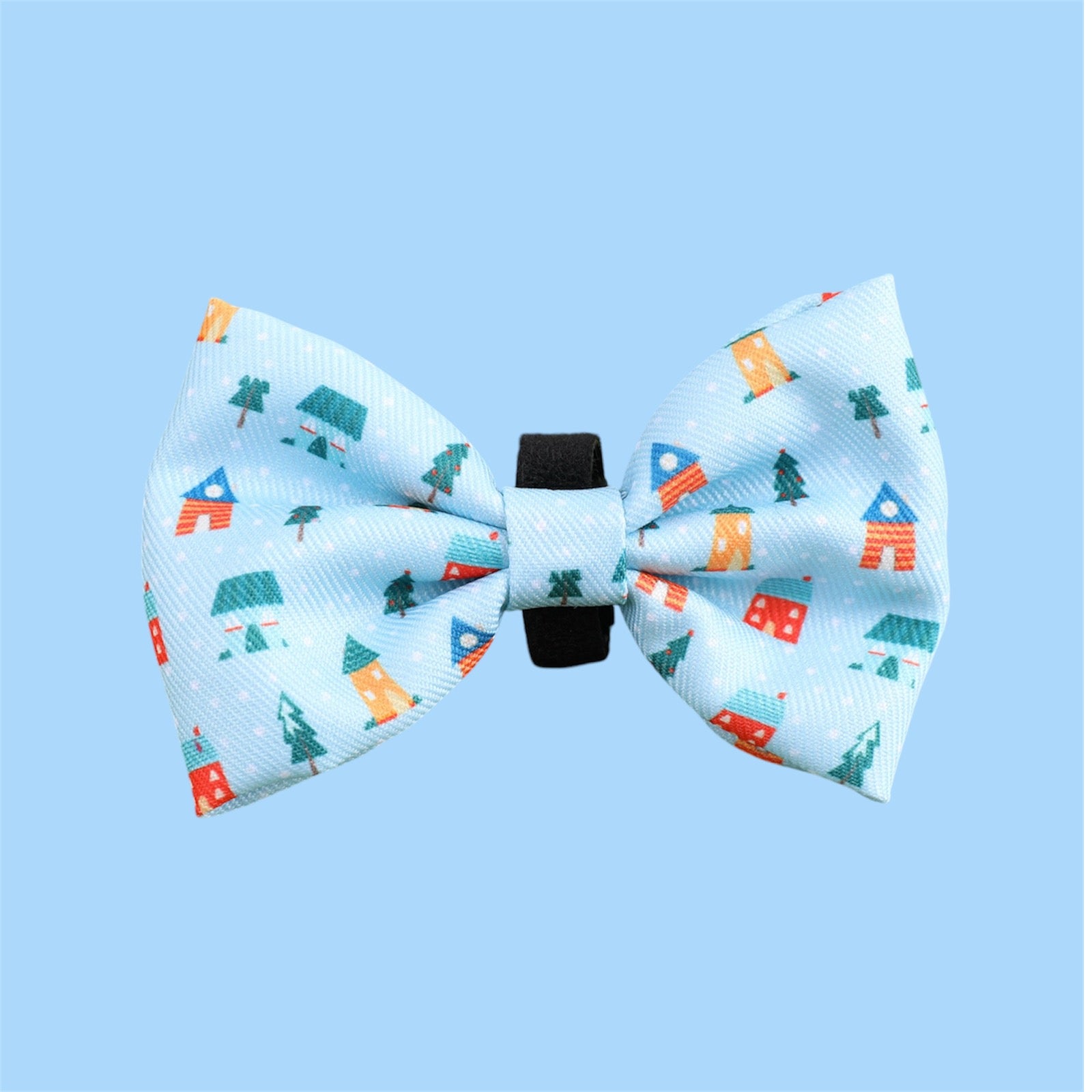 Christmas Snowy Bowtie & Bandana Set - Totally Pawsome