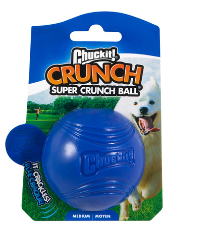 chuckit super crunch ball for dogs