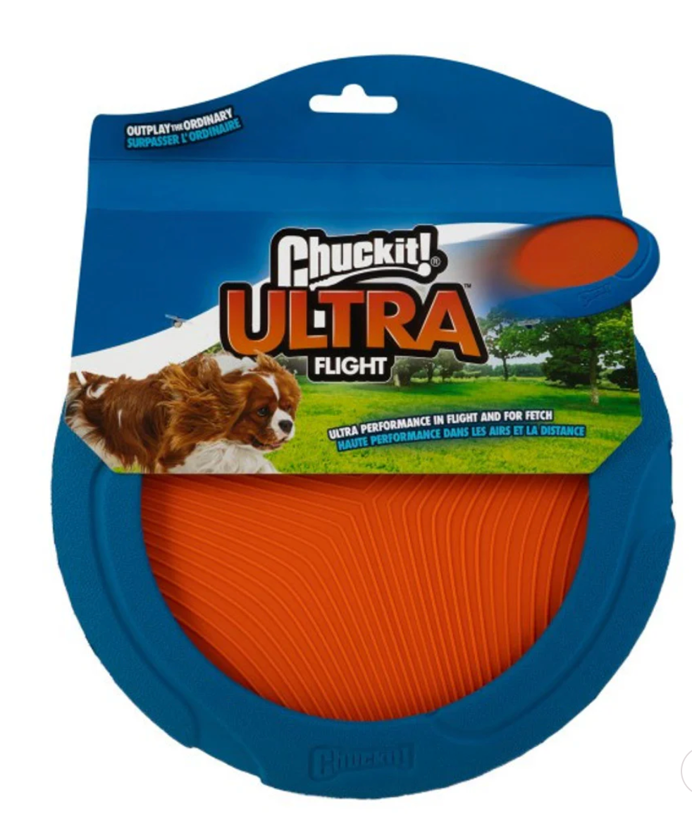 Chuckit ultra flight dog toy