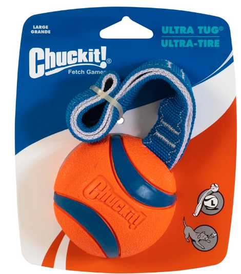 chuckit ultrsa tug dog toy