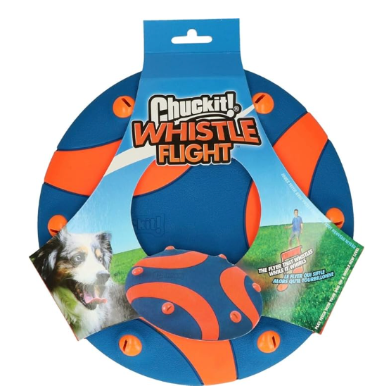 Chuckit whistle flight