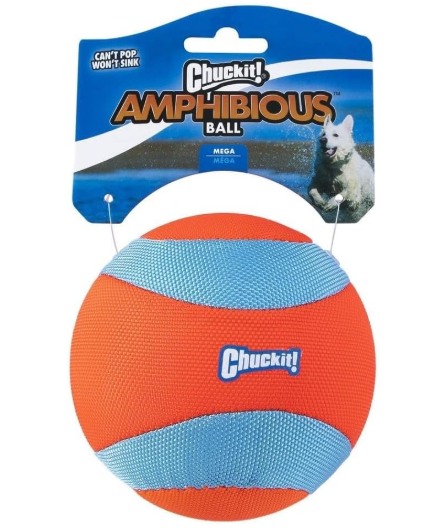 chuckit amphibious dog ball