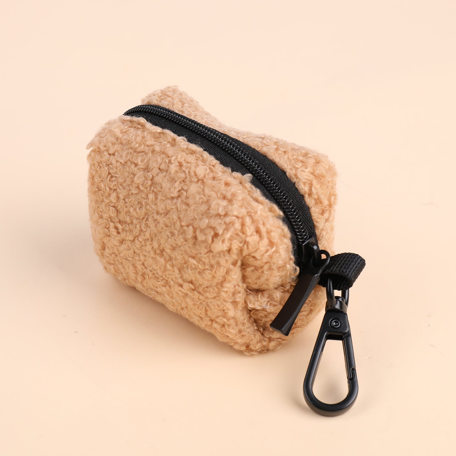 Cookie Brown Teddy Poop Bag Holder - Totally Pawsome