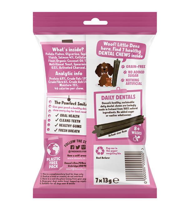 Denzels Daily Dentals for puppies 1