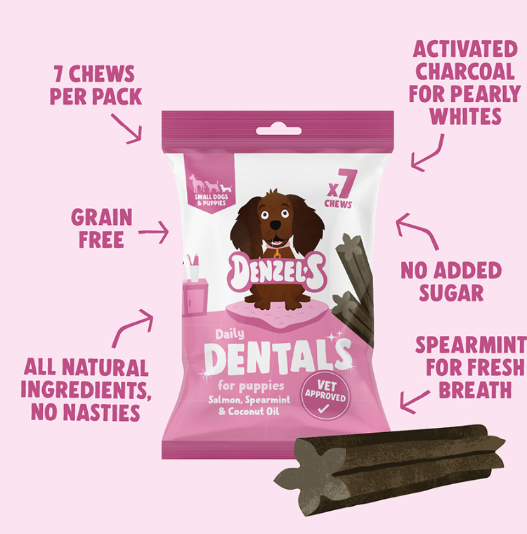 Denzels Daily Dentals for puppies 3