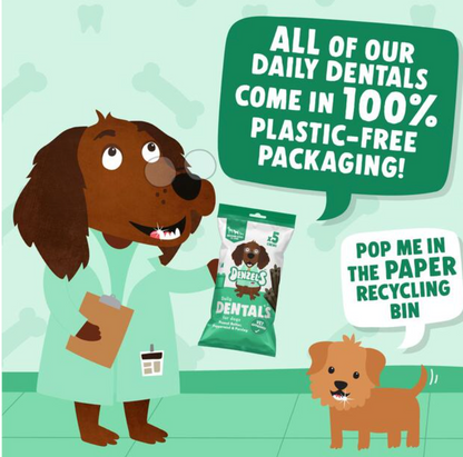 Denzels Daily Dentals ingredients pic packaging