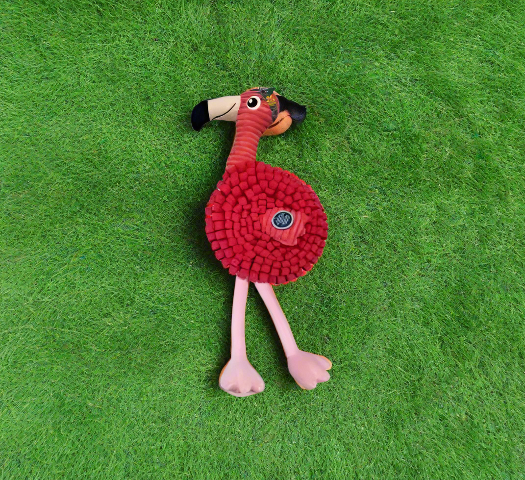 FlamingoSnuffleMatDogtoy