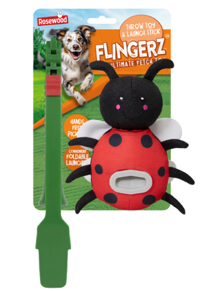 Fligeerz Ladybird Dog Toy