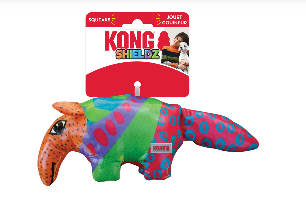 Kong Shieldz Anteater with packaging