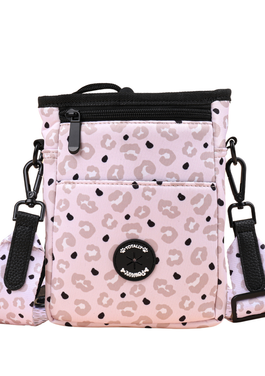 Leopard Print Cross Body walking Bag