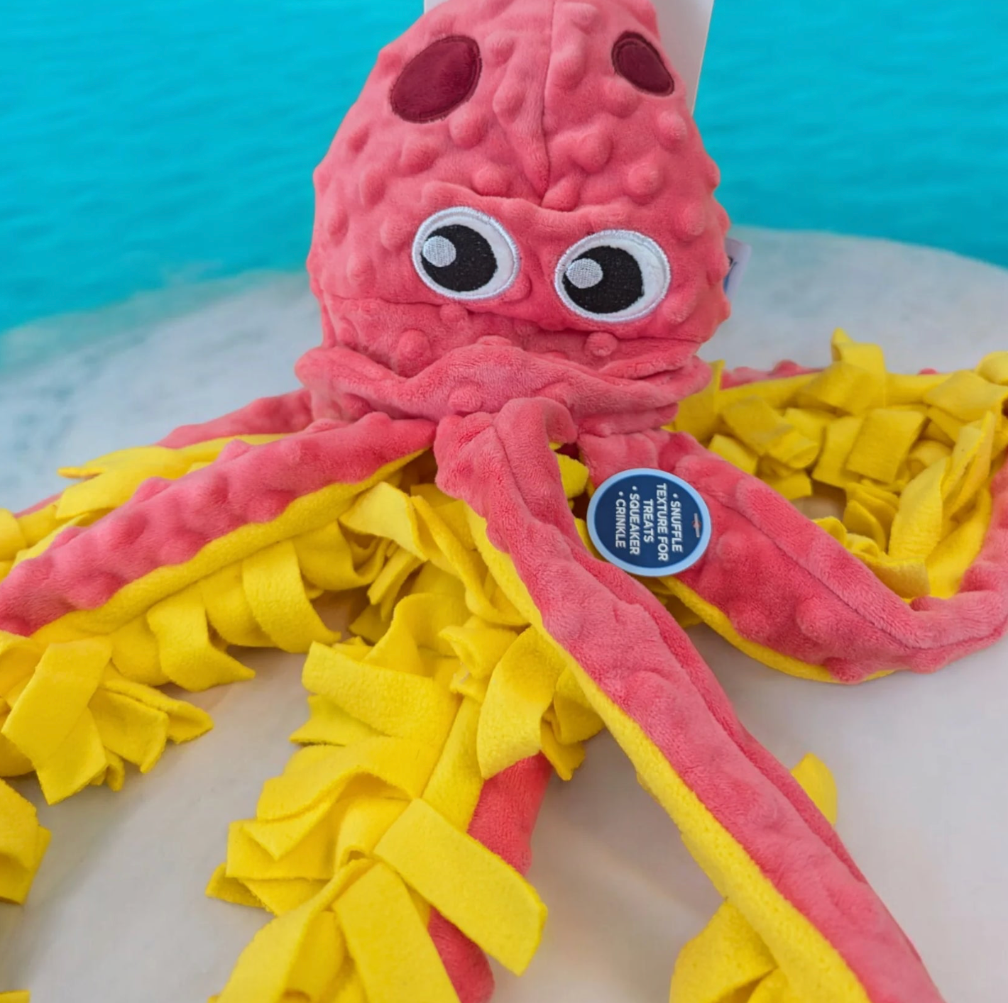 OctopusSnuffleMatDogtoy