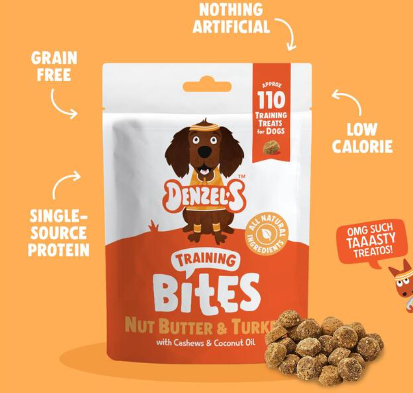 Nut Butter Bites - Dog Treats - front Pic