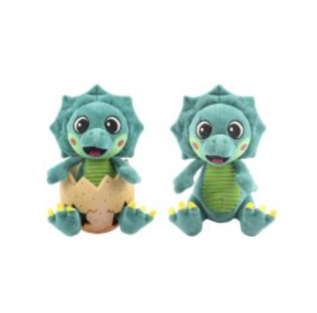Cool Pets -  Dezmond Dino and Egg  - Dog & Puppies Toy
